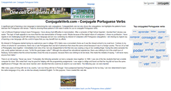 Desktop Screenshot of conjugateverb.com