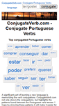 Mobile Screenshot of conjugateverb.com